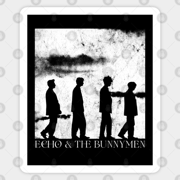 Echo & the Bunnymen Sticker by unknown_pleasures